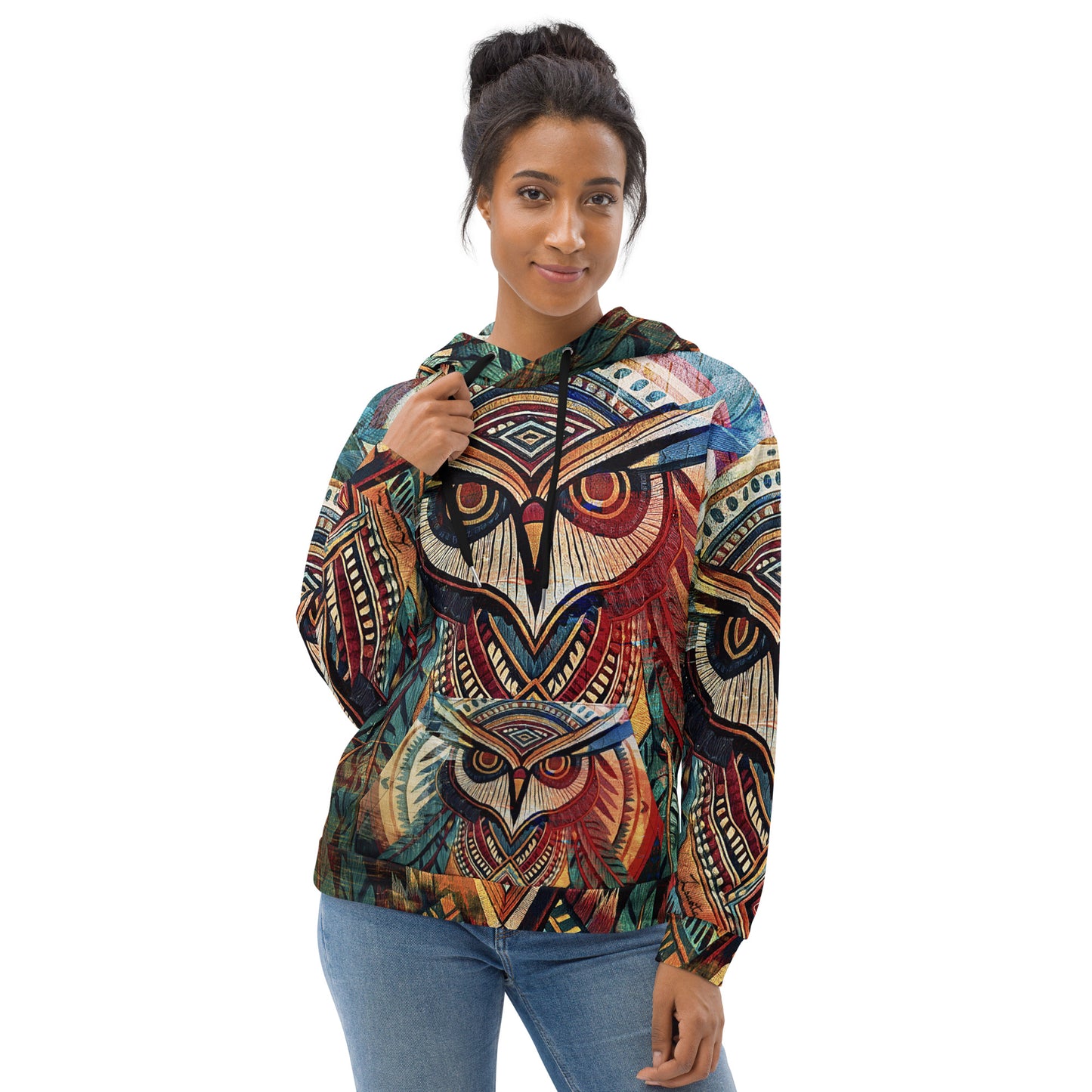 Woodland Owl Signature Collection Unisex Hoodie