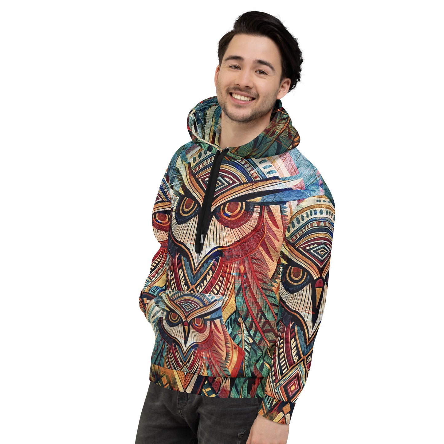Woodland Owl Signature Collection Unisex Hoodie