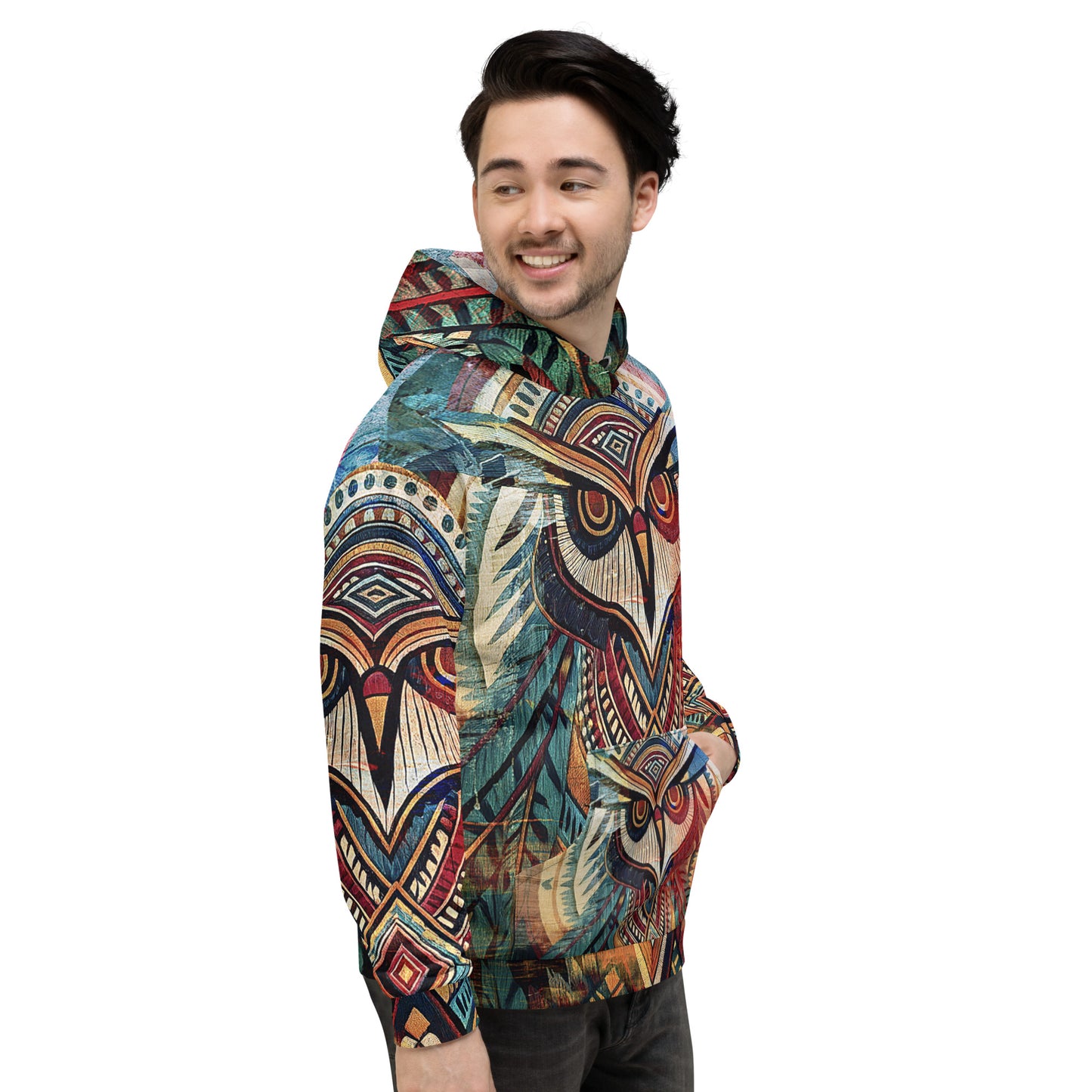 Woodland Owl Signature Collection Unisex Hoodie