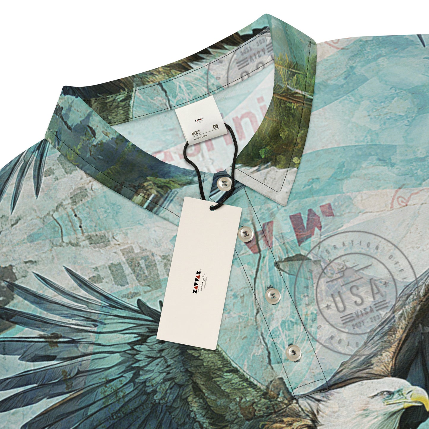 Men’s "Flight Of The Eagle" Signature Collection slim fit polo
