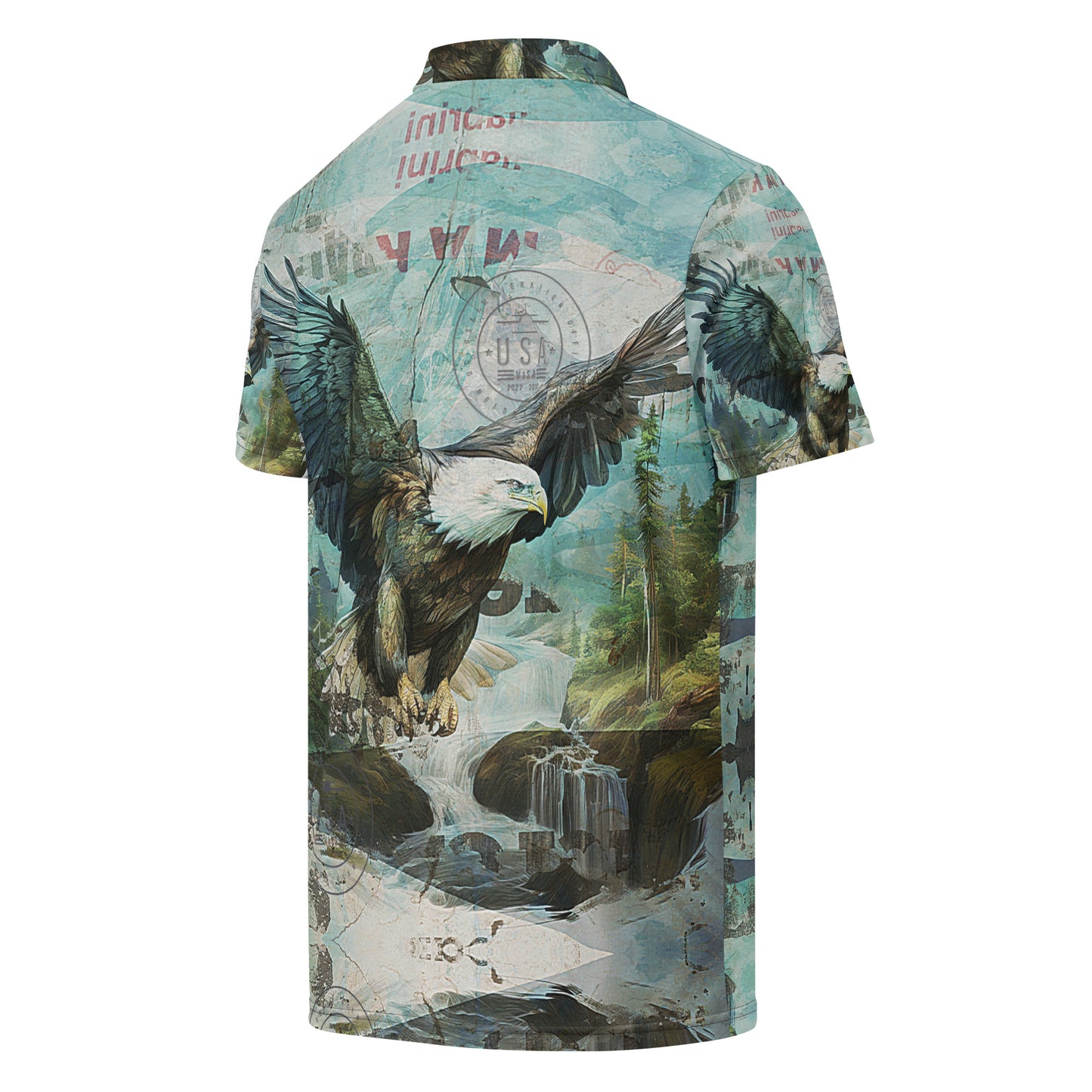 Men’s "Flight Of The Eagle" Signature Collection slim fit polo