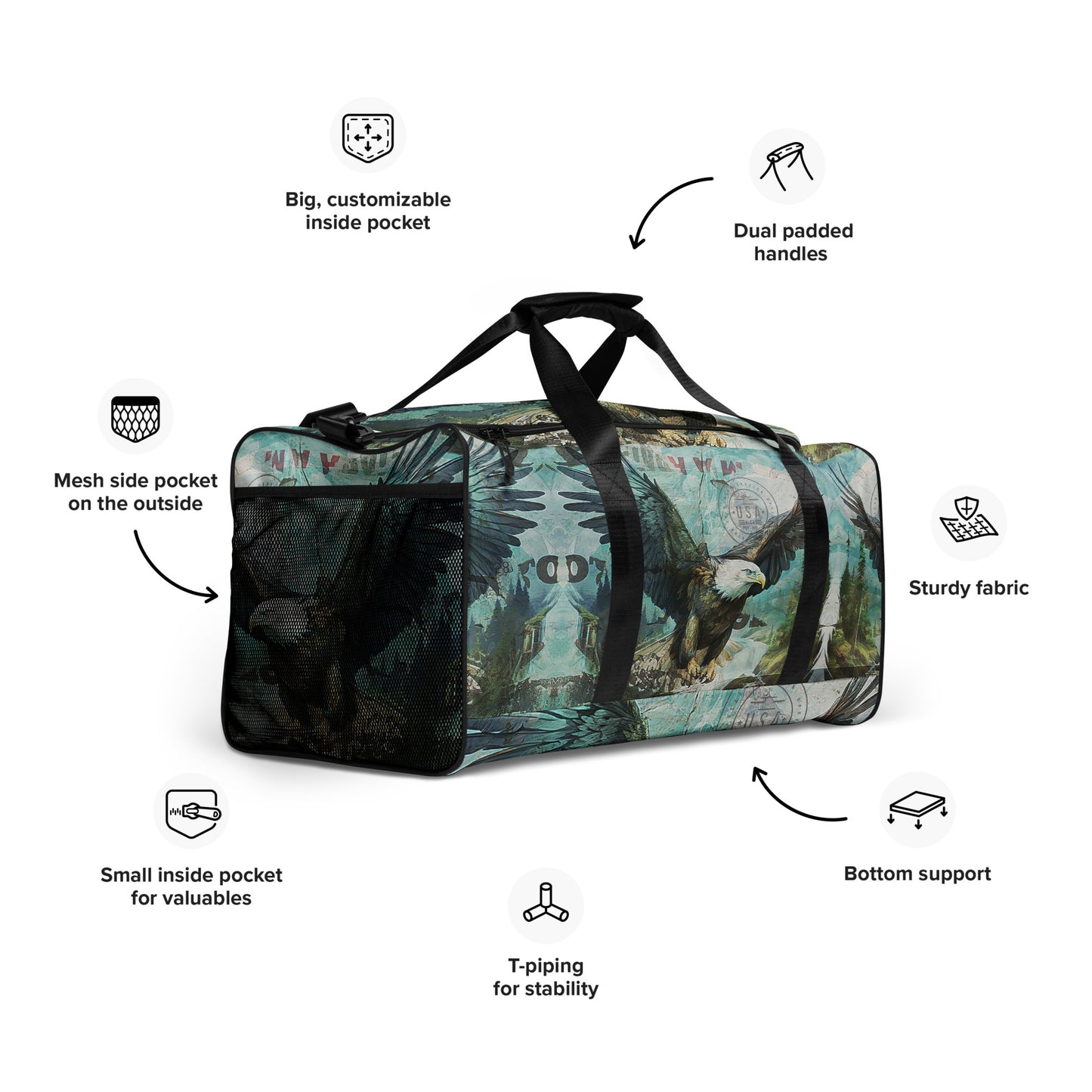 "Flight Of The Eagle" Signature Collection Duffle Bag