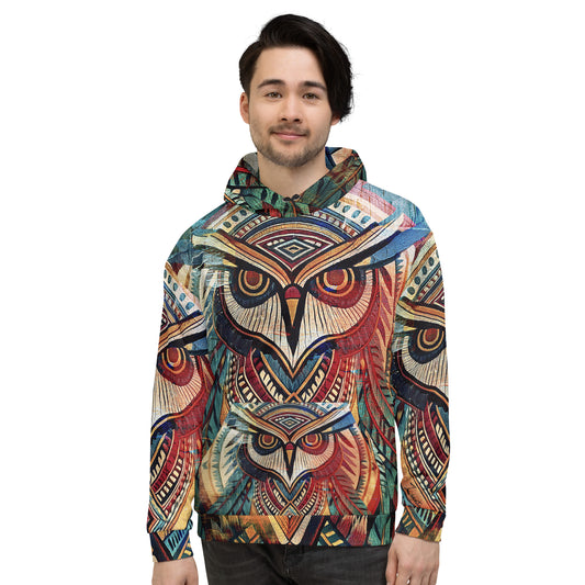 Woodland Owl Signature Collection Unisex Hoodie